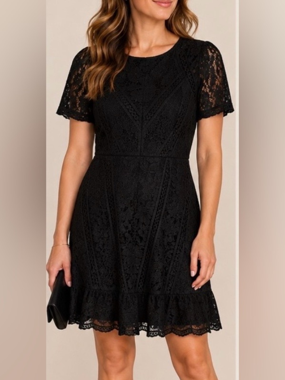 Wayf Black Dress